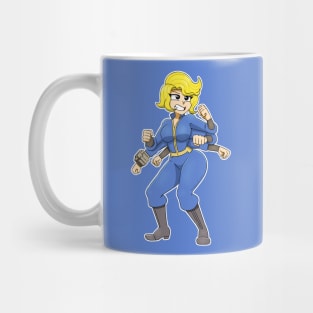 Vault Girl Black Widow Mug